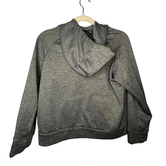 Nike Dri-Fit Cropped Hoodie Women's Size Small Hooded Sweatshirt Swoosh Active - Picture 2 of 6